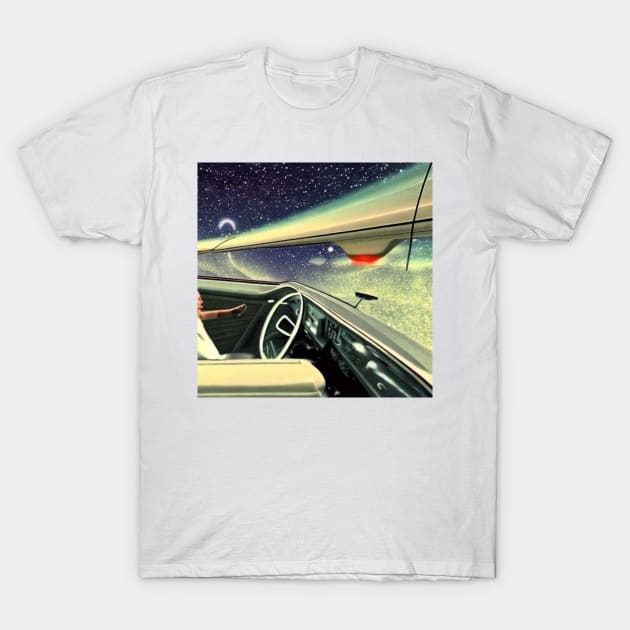 Cruising in my 64  space drive T-Shirt by TriForceDesign